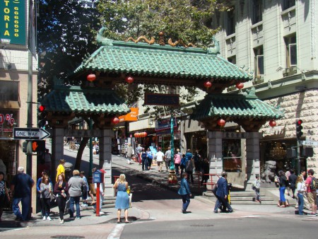 L'entrée de China town
