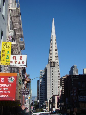 La Transamerica pyramid